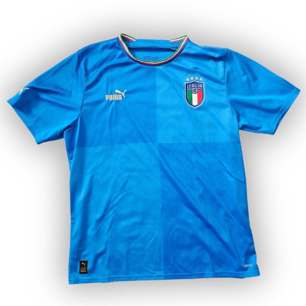 PUMA ITALY SOCCER FUTBOL JERSEY SIZE XL